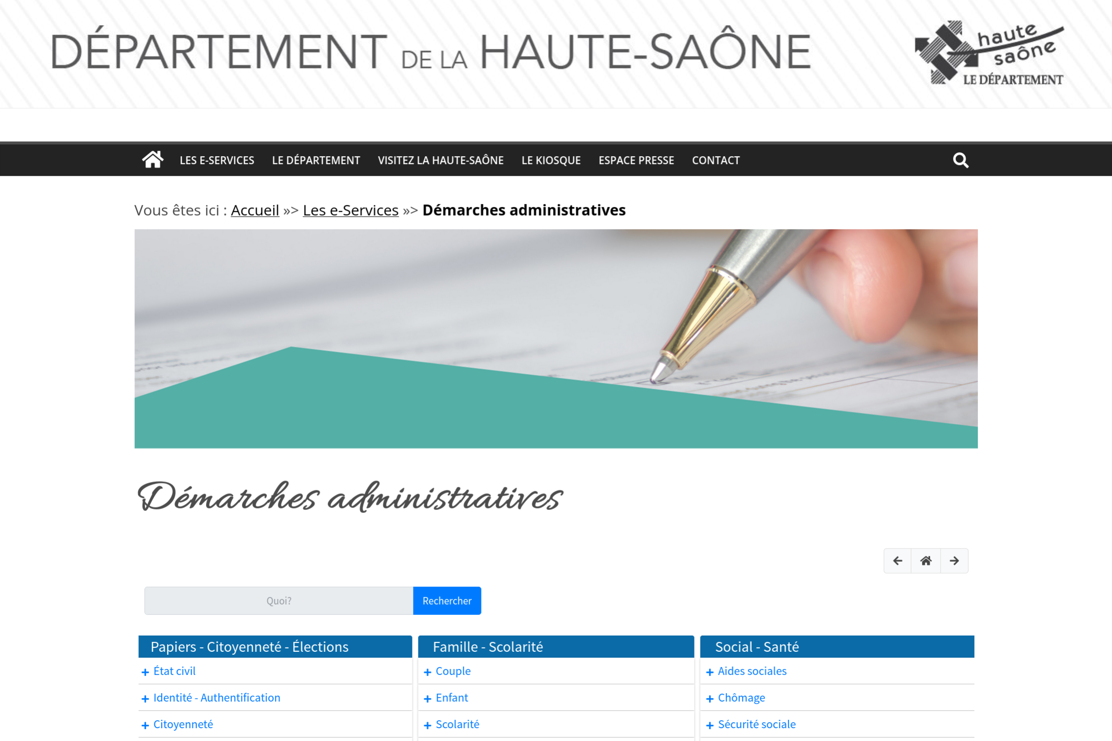 Capture d'écran de Comarquage.fr